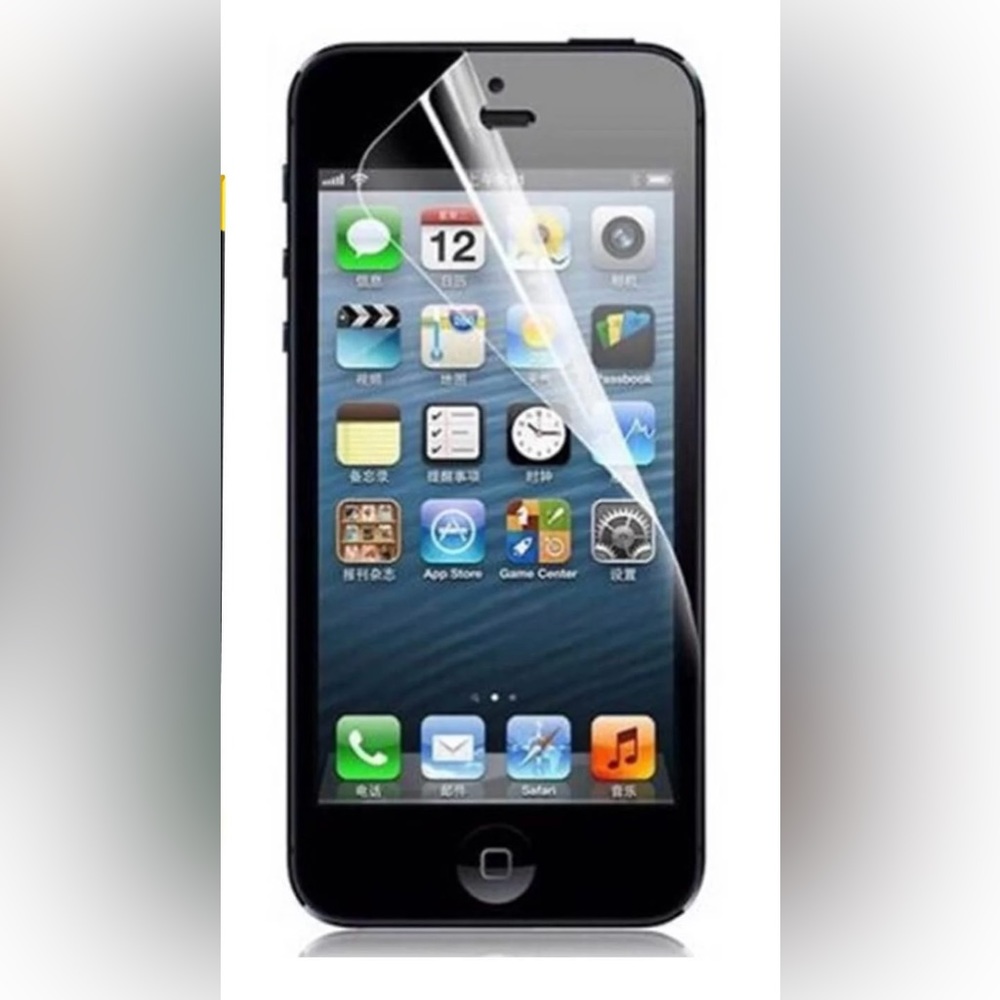 iPhone 5 5s 5c se screen protectors x500 clear pet film 500 pieces new
